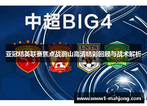 亚冠精英联赛焦点战蔚山高清精彩回顾与战术解析